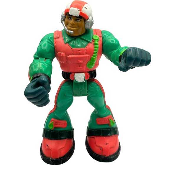 Rescue Heroes Hal E Copter Alpine Arctic Roger Houston Rocky Canyon Figures - Picture 10 of 16